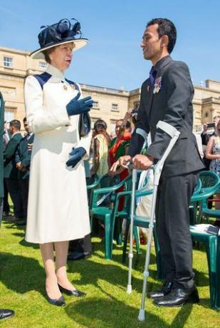 Księżniczka Anne w Pałacu Buckingham, 2015