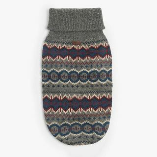 Sweter Barbour Fairisle Dog, szary, mały