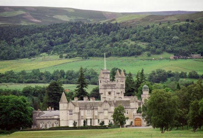 balmoral zamek, szkocki dom królewskich