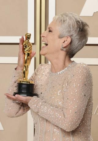 jamie lee curtis 95. doroczna akademia rozdania oscarów 2023 makijaż