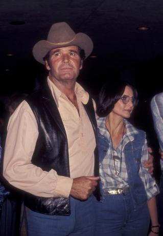 James Garner i Lois Clarke 1977