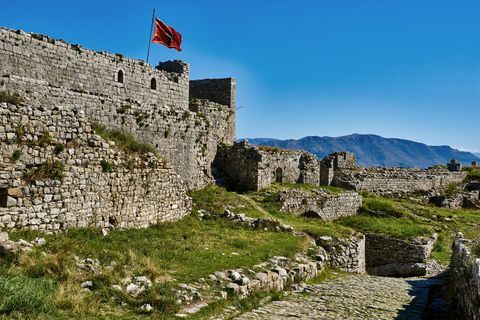 Zamek Rozafa - Szkodra - Albania. 