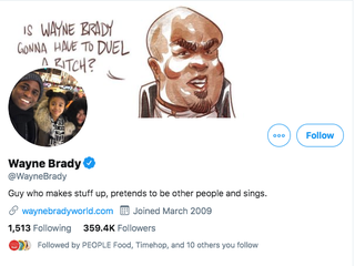 Wayne Brady Twitter