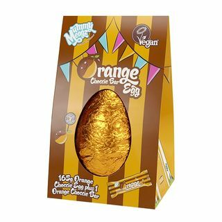 Wegańskie Pomarańczowe Jajko Choccie z Batonem Choccie Orange 165g