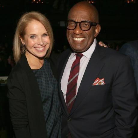 nowy jork, ny maj 09 katie couric i al roker biorą udział w konkursie child mind Institute Change Maker na 2017 sala balowa highline 9 maja 2017 r. w Nowym Jorku fot. sylvain gabourypatrick mcmullan via getty obrazy