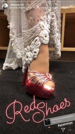 buty Dolly Parton Grammy