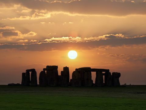 Stonehenge, wpisany na Listę Światowego Dziedzictwa UNESCO.