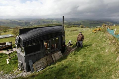 Airbnb Boatel widoki na Snowdonia
