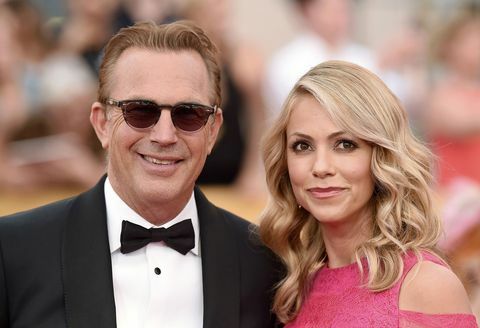 Kevin Costner z żoną Christine Baumgartner