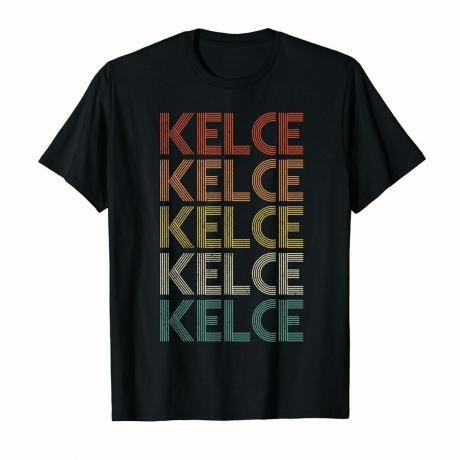 Koszulka Kelce w stylu retro w stylu vintage