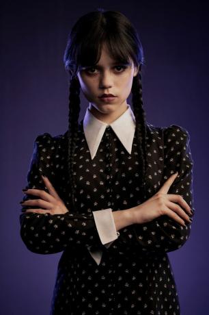 środa jenna ortega jako środa addams w środę cr matthias clamernetflix © 2022