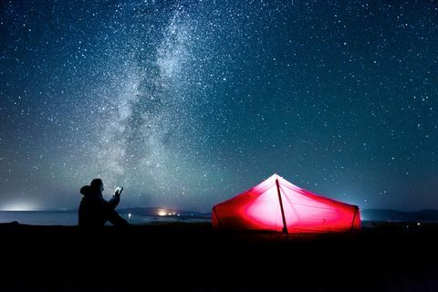 Camping pod gwiazdami