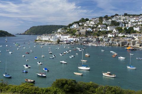 Salcombe in Devon uznany za najlepszy nadmorski kurort w Wielkiej Brytanii