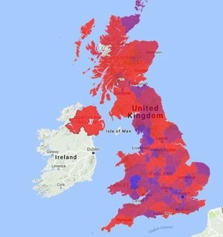 Mapa grypy - Flusurvey