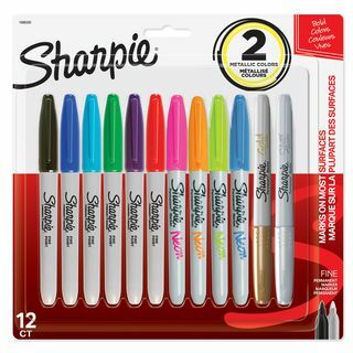 Markery trwałe Sharpie, 12 sztuk