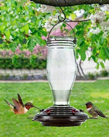 Karmnik dla kolibrów w stylu vintage