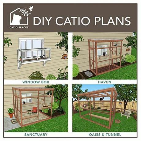 DIY plany Catio