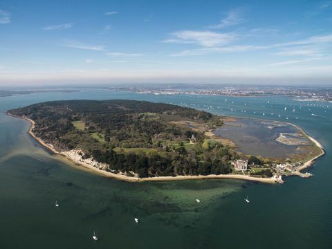 Wyspa Brownsea w Dorset