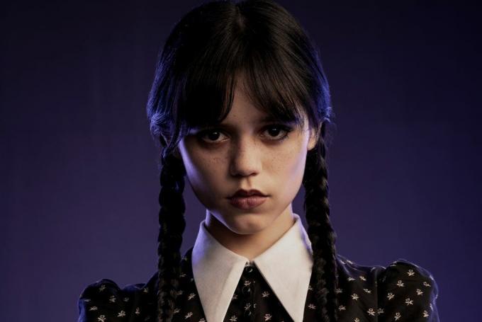 środa jenna ortega jako środa addams w środę cr matthias clamernetflix © 2022