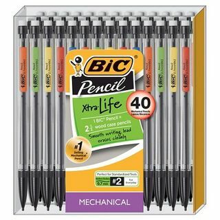 Ołówki mechaniczne BIC #2 Xtra Life, 40szt 