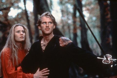 Cary Elwes i Robin Wright w The Princess Bride (1987). 