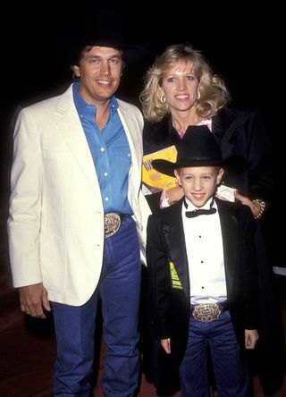 George Strait, Norma Strait i George Strait Jr.