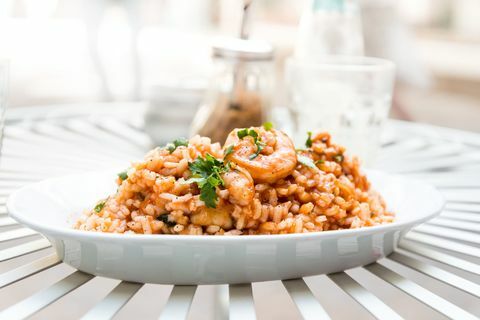 Risotto z krewetkami