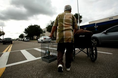 Ogromny huragan Irma Bears Down On Florida