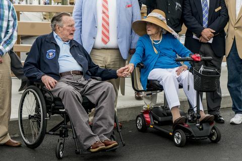 George HW Bush i Barbara Bush