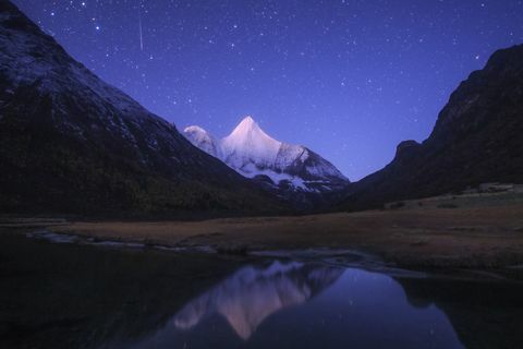 orionidowy deszcz meteorów