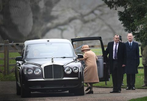 Royals chodzą do kościoła