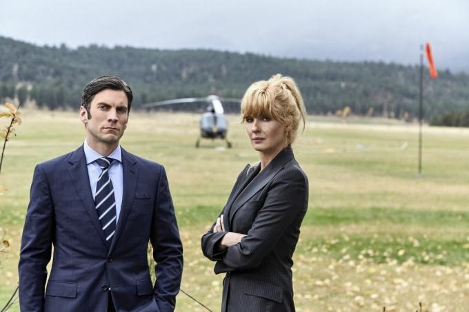 Kelly Reilly i Wes Bentley na Yellowstone
