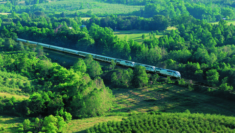 letnia wyprzedaż amtrak - trasa półksiężyca