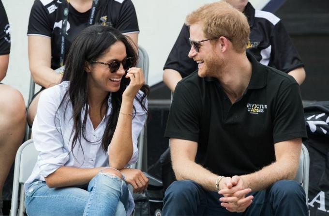 Meghan Markle i książę Harry | ELLE UK