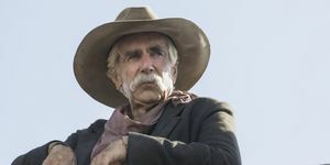 na zdjęciu sam elliot jako shea z oryginalnej serii Paramount 1883 zdjęcie cr emerson millerparamount © 2021 mtv Entertainment Studios, wszelkie prawa zastrzeżone