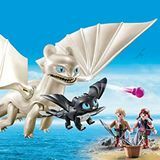 PLAYMOBIL® Lekka furia z małym smokiem i dziećmi