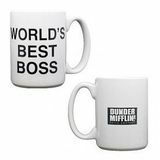 Najlepszy na świecie kubek szefa firmy Dunder Mifflin 