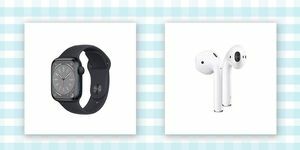 zegarek Apple i słuchawki AirPods