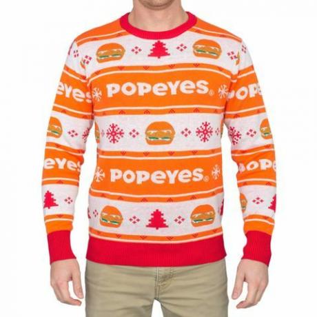 Brzydki sweter bożonarodzeniowy Popeyes®