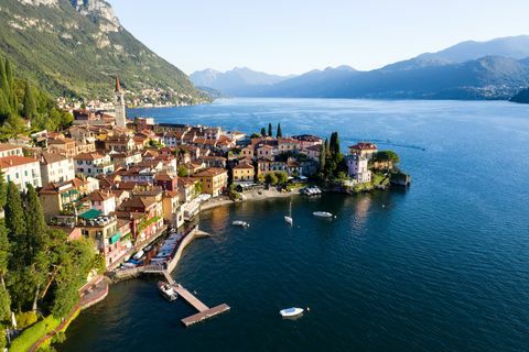 Varenna i lago di Como, Włochy