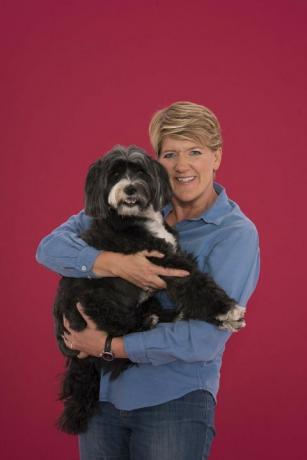 Clare Balding z psem, Archie