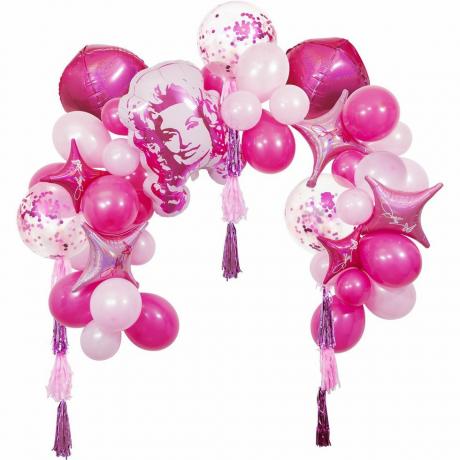 Różowy łuk balonowy Dolly Parton