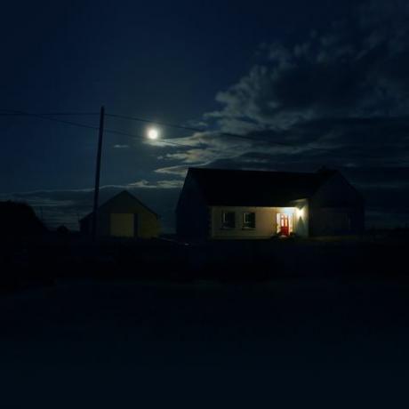 Dom w nocy