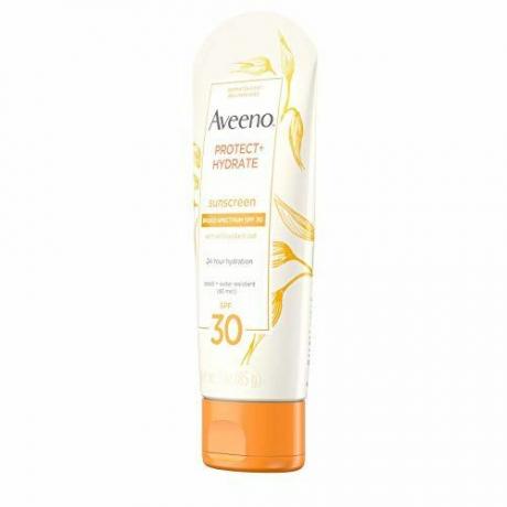 Aveeno, Protect + Hydrate Facenawilżający balsam do opalania 