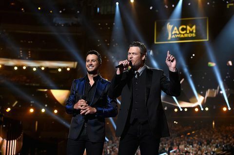 Black Shelton i Luke Bryan na 50. ACM