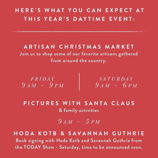 hoda kotb savannah guthrie magnolia market event