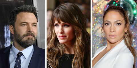 Ben Affleck, Jennifer Garner i Jennifer Lopez