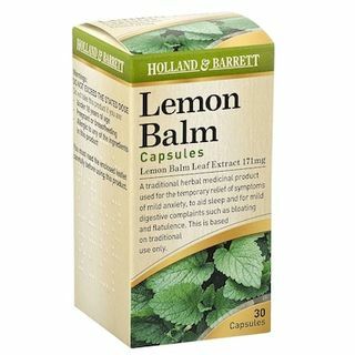 Balsam cytrynowy Holland & Barrett 171 mg 30 kapsułek