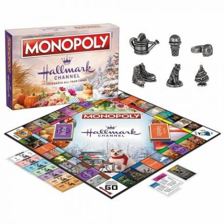 Hallmark Channel Monopoly Game Board