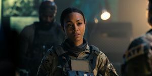 Zoe Saldana o lwicy z operacji specjalnych